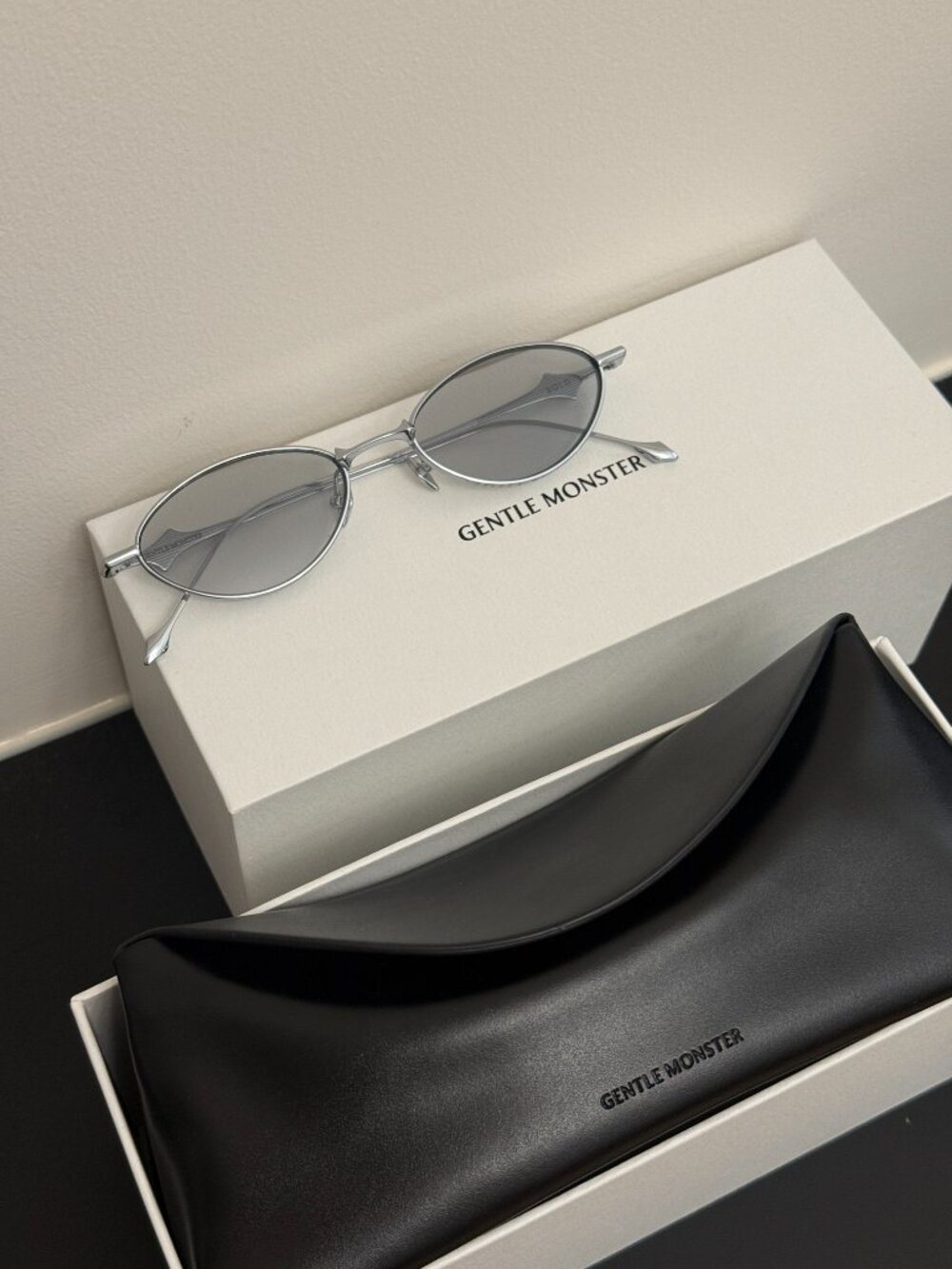 Gentle Monster Grey Sunglasses